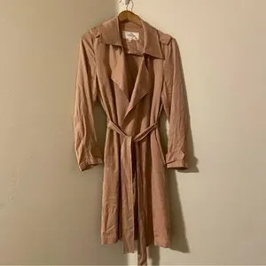 Bagatelle notch lapel trench coat cheap